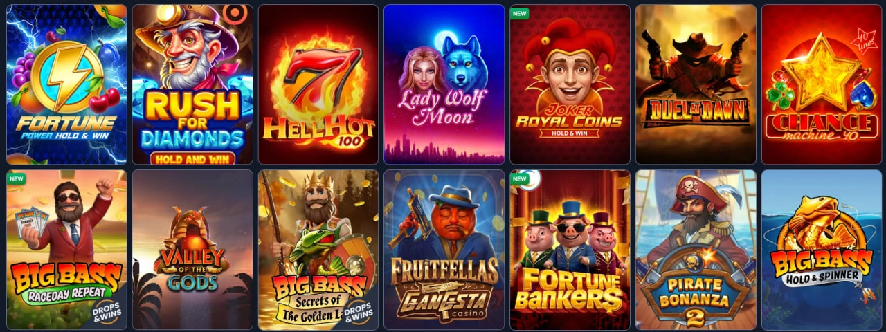 betmica casino popular slots